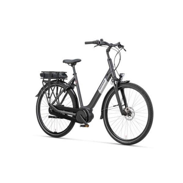 BATAVUS Altura E-Go CP Plus N7 Lageinstap Zwart Mat 56cm 2025 - Afbeelding 5