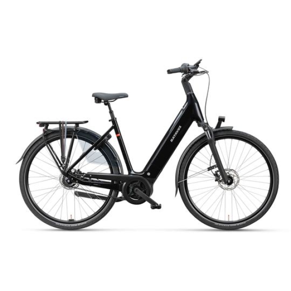 BATAVUS Finez E-Go Power Exclusiv LAGEINSTAP Zwart Glans 61cm 2025