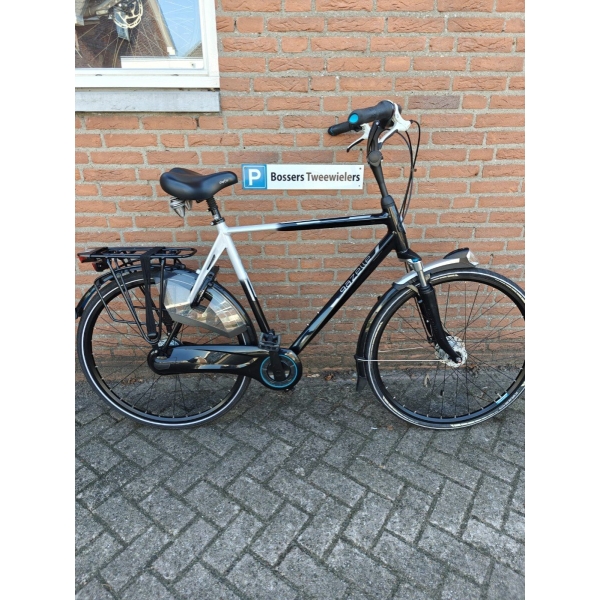 Gazelle Eclipse comfort Heren Metallic zwart 61cm 2018