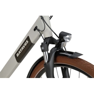 BATAVUS Altura E-Go N7 LAGEINSTAP Lichtgrijs 56cm 2024