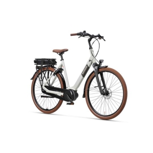 BATAVUS Altura E-Go N7 LAGEINSTAP Lichtgrijs Mat 51cm 2024