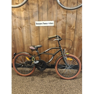 2Cycle 20 inch jongens fiets Jongens Mat zwart 20 inch 2021
